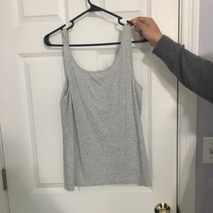 vineyard vines gray tank top